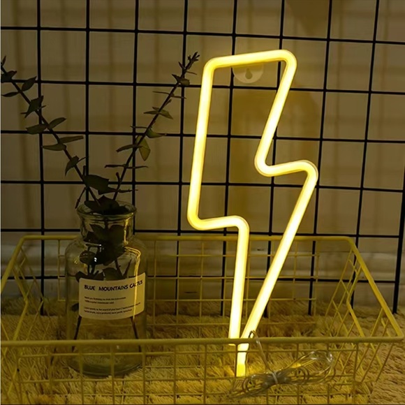 NIB Neon Lightning Bolt - Warm White - Picture 4 of 6